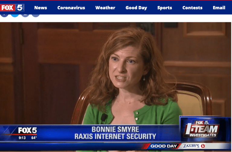 Raxis COO Bonnie Smyre on Atlanta's Fox 5 News