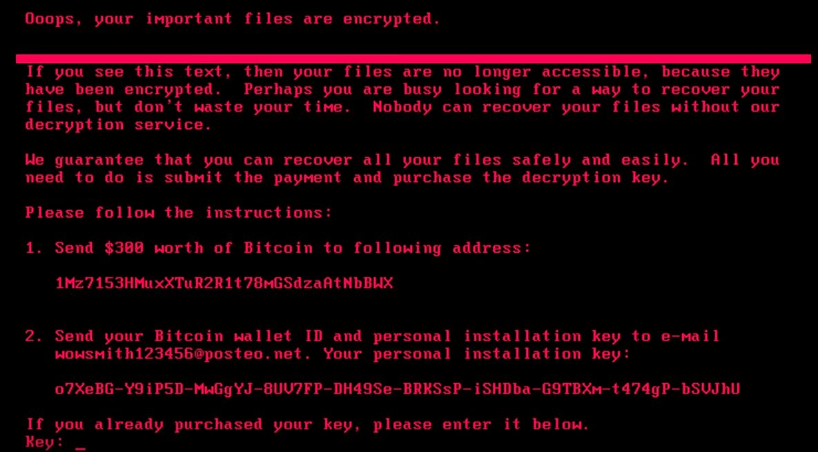 Petya Ransomware Strikes Businesses Globally